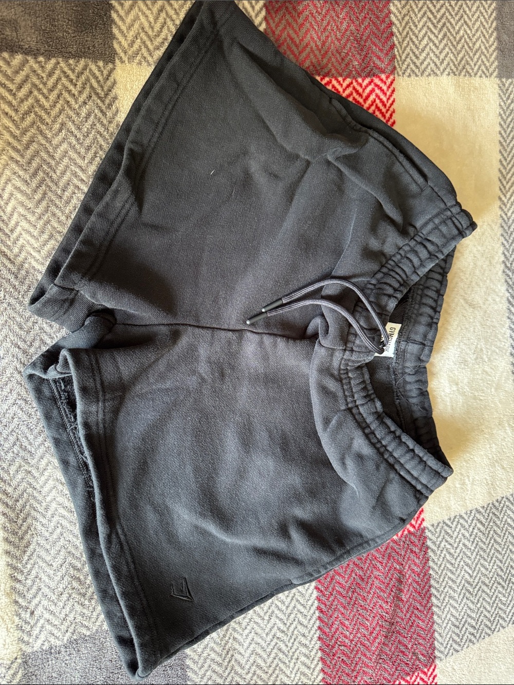 Gymshark Black women Fleece Shorts